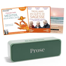 Pack audio Méditation - Christophe André - Matthieu Ricard + Lecteur Prose