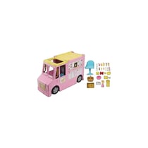 Camion à limonade Mattel Barbie 25 accessoires design pastel