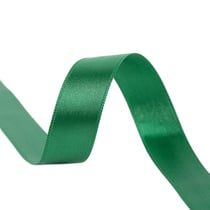Bobine 40m ruban satin double face fabriqué en France vert kaki