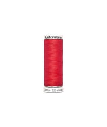 Fil à Coudre 100% polyester 200m - Gütermann 491 Rouge
