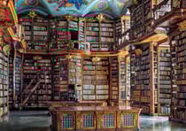 Puzzle 1000 pièces - Bibliotheque monastere st florian