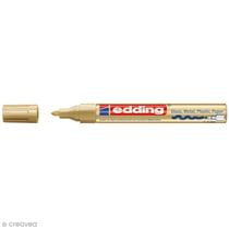 Marqueur peinture multisurfaces Edding 750 - Doré