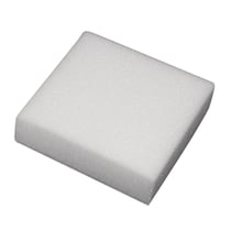 Support de travail en mousse, à  feutrer, 1 pce, 75x75x20 mm