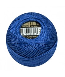 Coton perlé ISPE N°8 - 10GR - Distrifil 494 Bleu de cobalt