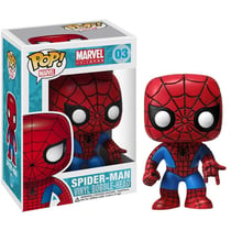 Marvel Comics - Figurine POP! Spider-Man 9 cm - Funko