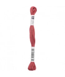 Fil à broder mouliné Uni - Rico Design 052 Rose