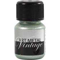 Peinture acrylique métallisée - Vert perle - 30 ml