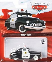 Vehicule cars police - sheriff - voiture miniature - mattel - flm15