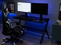 Bureau de jeu MDF Noir DANVERS - Beliani