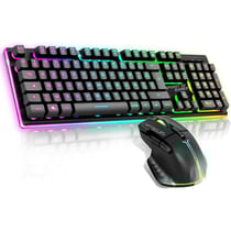 Clavier - Souris - Sans fil - Gaming - Rétroéclairage - LED - Spirit of Gamer - MK600