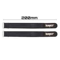 Konect Strap, velcro pour accus LiPo 200 mm (x2) KN-LIPO.STRAP-200
