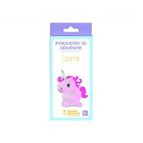 Licorne – Maquette en bois 3D a assembler - Graine Creative - Rose