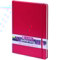 Carnet à croquis / Sketch Book - format A4 (21x29,7cm) - 80 feuilles - 140g - rouge - Royal Talens