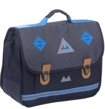 Cartable 35 cm – POIDS PLUME CONFETTIS – Noir – Ultra léger