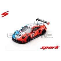 Voiture Miniature de Collection - SPARK - PORSCHE 911 GT3 R - 1/43 - Nurburgring 2023 - Bleu/Orange/Blanc
