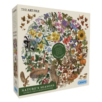 Puzzle rond 500 pièces NATURE'S SEASONS Gibsons