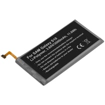Avizar Batterie Li-Polymer 3000mAh pour Smartphone Compatible Samsung Galaxy S10 3,85V Gris