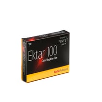 Kodak Ektar 100 – Film Couleur 120, ISO 100, Grain Ultra Fin, Couleurs Vives, 60 Poses