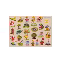 Gommettes - Jardin - Pour enfant - 360 stickers - Repositionnable - Cléopâtre