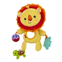 Mon lion d'activités - fisher-price - djw80 - peluche éveil bébé