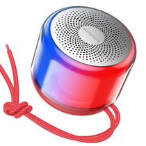Enceinte Bluetooth Sport Joyeuse Hi-Fi LED Colorée Autonomie 2H Ultra-Portable Rouge YONIS