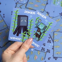 Minecraft - Jeu de cartes Minecraft Waterproof
