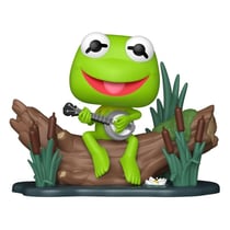 The Muppets - Figurine POP! Deluxe Kermit avec Banjo 9 cm