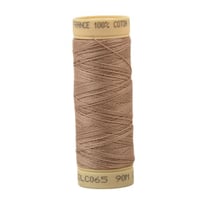 Bobine fil coton 90m fabriqué en France - Beige C65