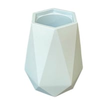 Jesmonite - Moule Jesmonite Silicone 10x8cm Vase à Facettes