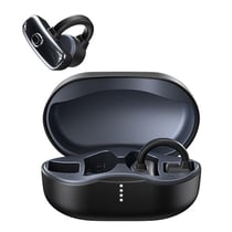 Ecouteurs Bluetooth Sport Sans Fil Conduction Os Longue Autonomie Noir Noir YONIS