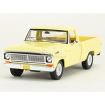 Voiture miniature de collection - IXO - Ford F100 Pick-Up 1970 - Échelle 1/43 - Monté métal - Beige