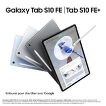 Tablette Samsung Galaxy Tab S10 FE gris RAM 8 Go 10.9 " stockage 128 Go 13 mpx