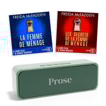 Coffret audio La Femme de ménage + Lecteur Prose