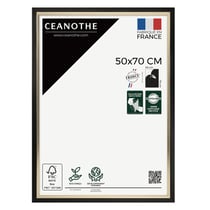 Cadre photo Actual noir doré 50x70 cm