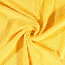 Tissu Eponge Premium 400 g/m² Jaune paille