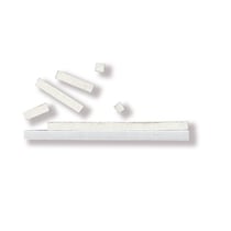 Ruban adhésif 3D, 3x100 mm, blanc, épaiss. 2 mm, : plaque 10x10 cm