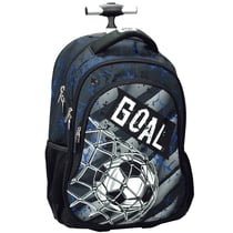 Sac à dos à roulettes Back Me Up Football Goal 48 CM - Cartable