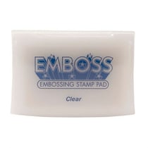Emboss ink pad clear - Tsukineko