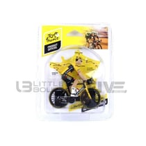 Voiture Miniature de Collection - SOLIDO - CYCLISTE Jumbo Visma - 1/18 - Jaune / Noir - Tour de France 2023