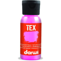 Peinture pour tissus - Nacré rose - Opaque - Peinture à l'eau - Tex - Darwi - 50ml