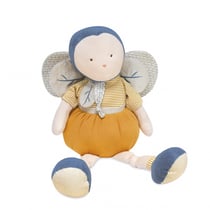 Peluche géante Pollen l'abeille en coton BIO - 90 cm - Doudou et Compagnie