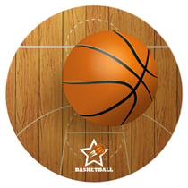 Disque gâteau Basketball (19 cm)