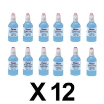 Lot de 12 colles liquides - Incolore - Avec applicateur caoutchouc - Flacon 55ml - Pentel