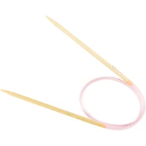 Aiguilles à tricoter circulaires, L : 40 cm, dim. 4 mm, 1 pièce