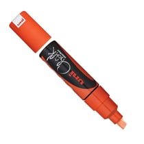 Posca - Marqueur Orange fluo chalk (craie) biseauté large