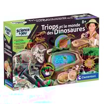 Triops et le monde des dinosaures - labo science et jeu - clementoni - 52566 - prehistoire