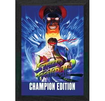 PIXEL FRAMES PLAX STREET FIGHTER 2' CHAMPION EDITION - LENTICULAR FRAME