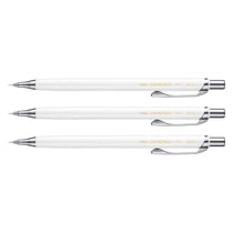 Porte-mines rechargeable PENTEL ORENZ - Lot de 3 - Mine 0,2 mm - Blanc