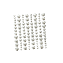 98 Dots adhésifs argentés