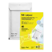 Enveloppes à bulles - 14x22,5cm - Référence B - Auto adhésive - Lot de 10 - GPV